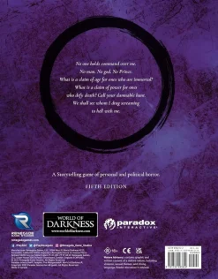 Vampire: The Masquerade - Core Rulebook Hardcover Book