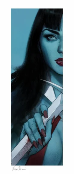 Vampirella - Vampirella & Red Sonja: Vampirella Fine Art Print by Ben Oliver