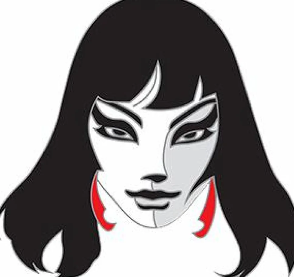 Vampirella - Vampirella by Frank Thorn Enamel Pin