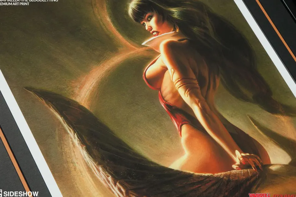 Vampirella - Vampirella: The Bloodletting Premium Art Print by Fabian 'Monk' Schlaga