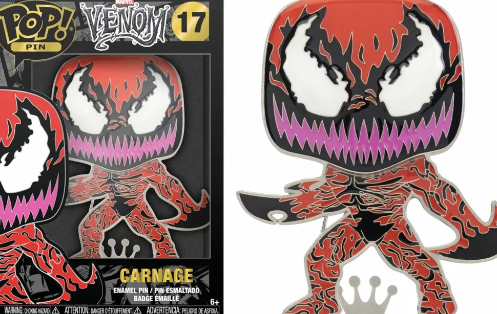 Venom - Absolute Carnage 4” Pop! Enamel Pin Bundle (Set of 4)