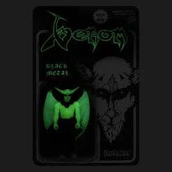 Venom - Black Metal Demon Glow in the Dark ReAction 3.75” Action Figure