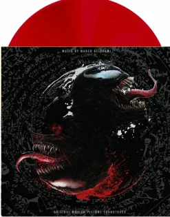 Venom 2: Let There Be Carnage - Original Motion Picture Soundtrack by Marco Beltrami LP Vinyl Record (Red Coloured Vinyl)