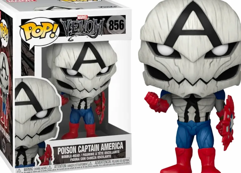 Venom - Poison Captain America Pop! Vinyl Figure