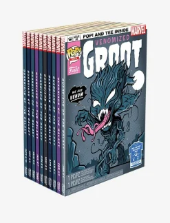 Venom - Venomized Groot Glow in the Dark Pop! Vinyl Figure & T-Shirt Box Set