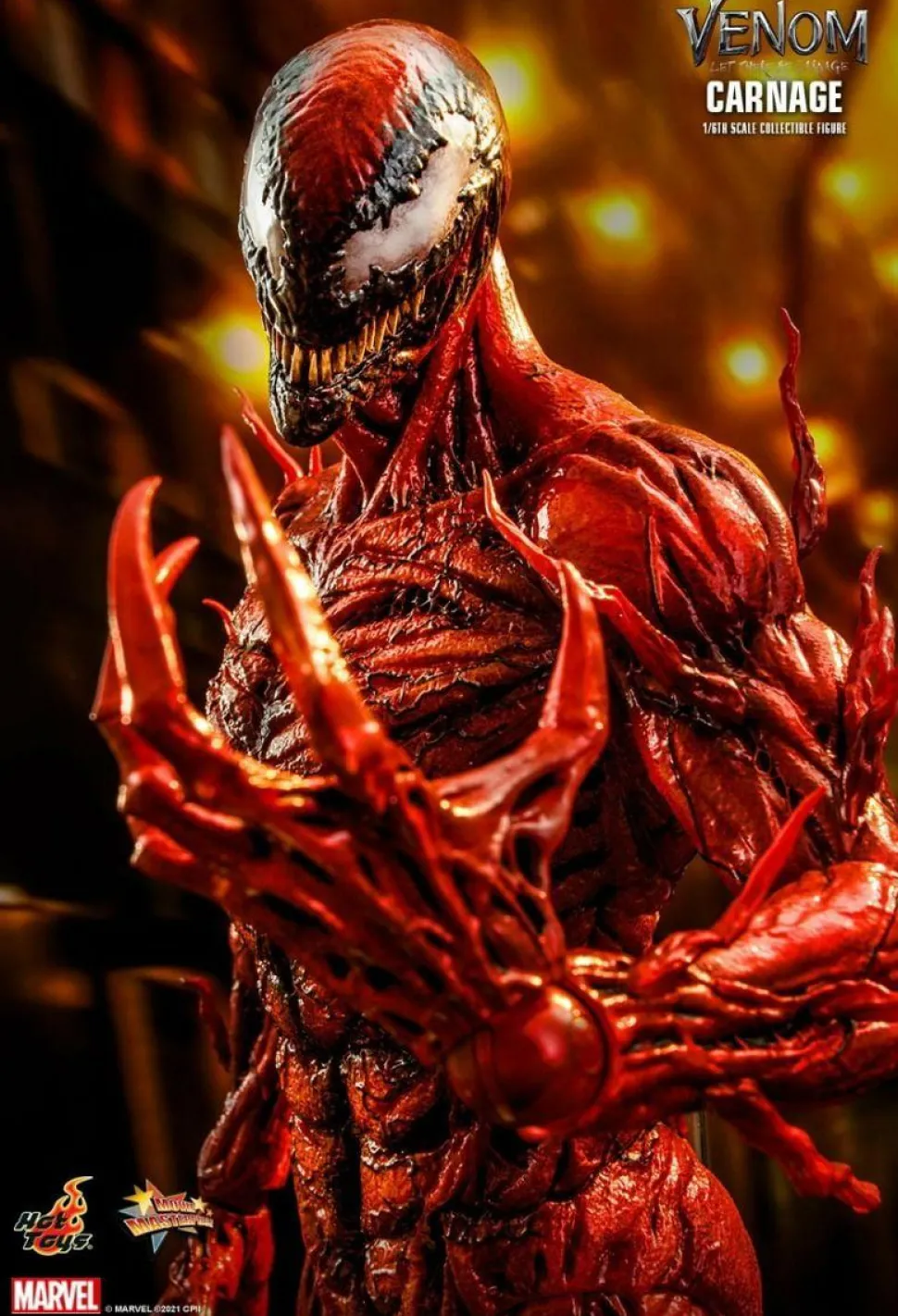 Venom: Let There Be Carnage - Carnage Deluxe 1/6th Scale Hot Toys Action Figure