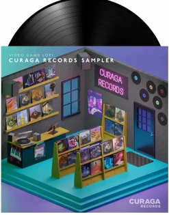 Video Game Lofi: Curaga Records Sampler by Various Artists LP Vinyl Record (2025 Record Store Day Exclusive)
