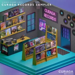 Video Game Lofi: Curaga Records Sampler by Various Artists LP Vinyl Record (2025 Record Store Day Exclusive)