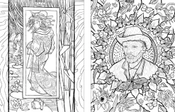 Vincent Van Gogh - Colouring Van Gogh Paperback Book