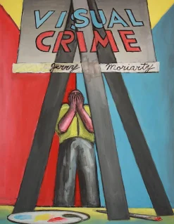 Visual Crime by Jerry Moriarty Hardcover Book