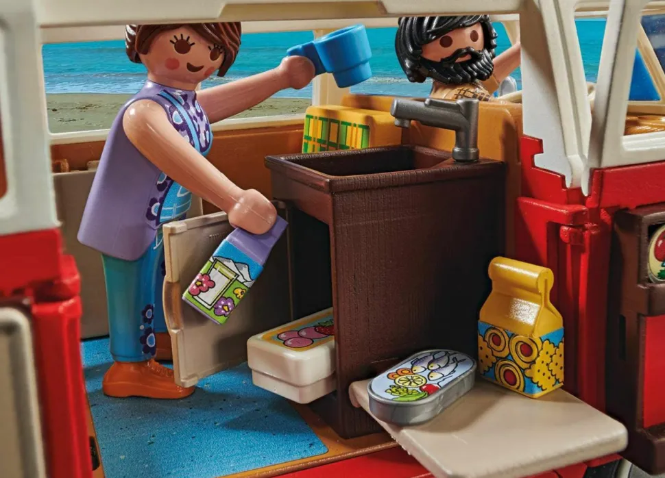 Volkswagen - T1 Camper Van Playmobil Vehicle Playset (70176)