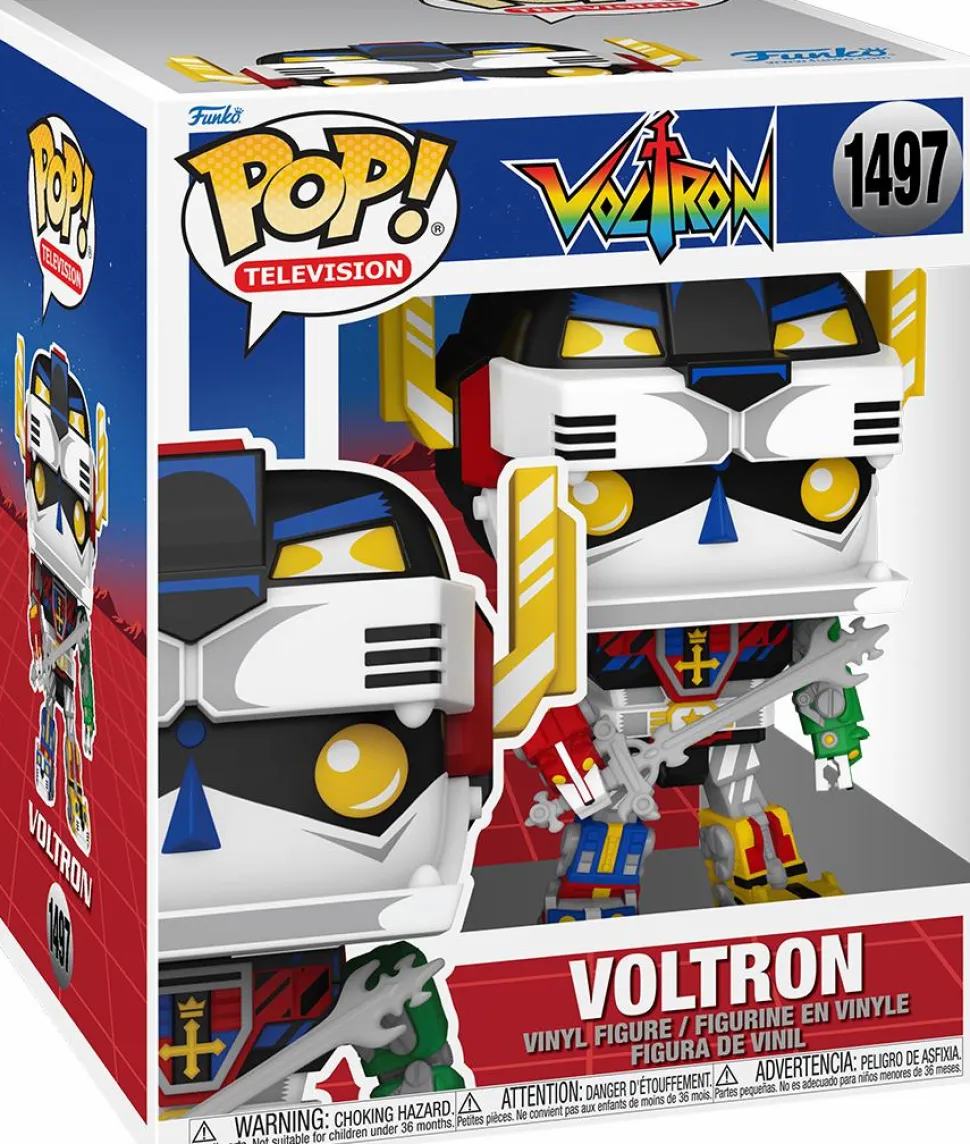 Voltron: Defender of the Universe - Voltron (Retro) Super Sized 6" Pop! Vinyl Figure