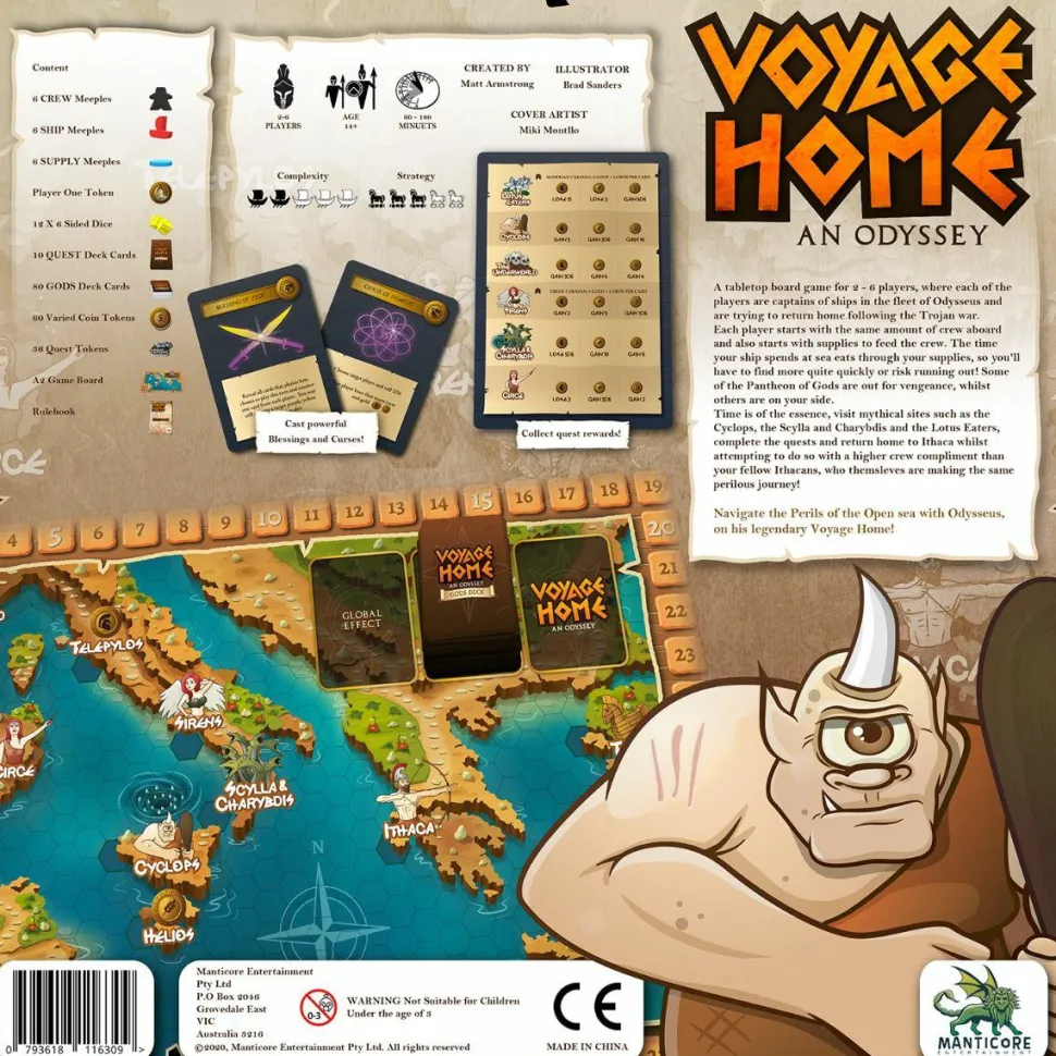 Voyage Home: An Odyssey - Board Game