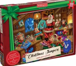 Waddingtons - Christmas Jumpers 1000 Piece Jigsaw Puzzle