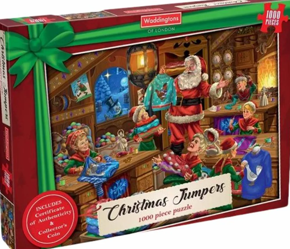 Waddingtons - Christmas Jumpers 1000 Piece Jigsaw Puzzle