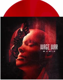 Wage War - Manic LP Vinyl Record (Red Coloured Vinyl)