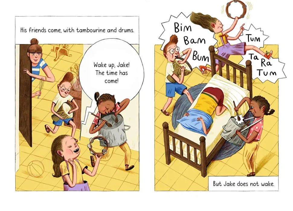 Wake Up, Sleepyhead! by Levin Kipnis Hardcover Book