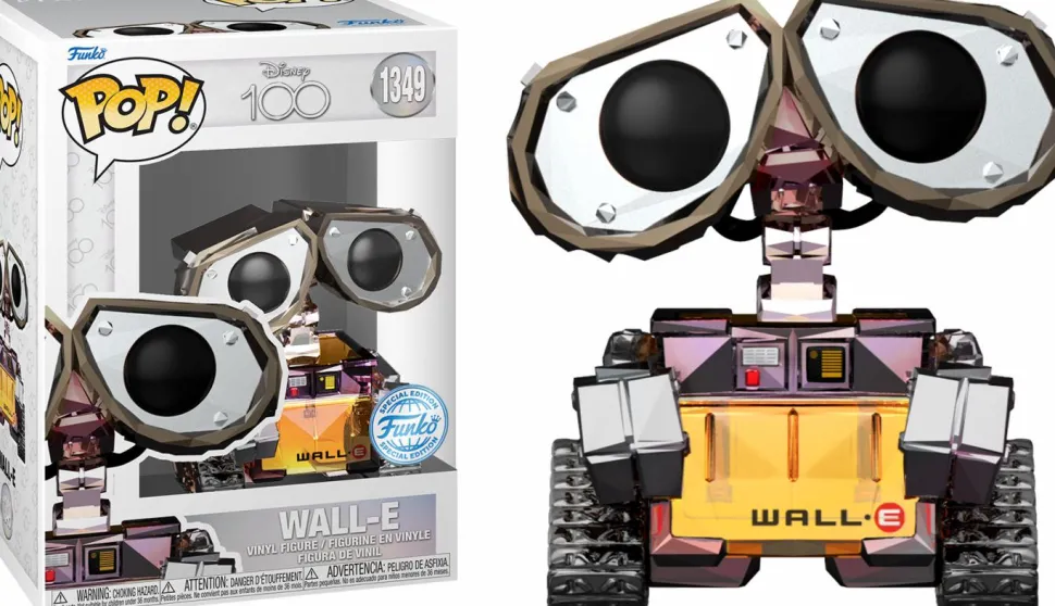 WALL-E (2008) - WALL-E (Facet) Disney 100th Pop! Vinyl Figure (Popcultcha Exclusive)