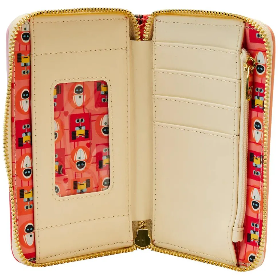 Wall-E - Date Night 4” Faux Leather Zip-Around Wallet