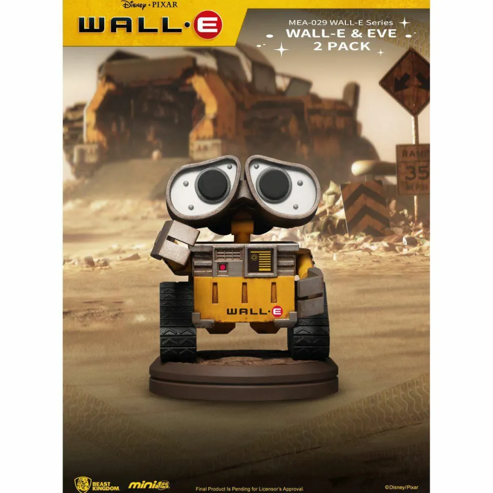 Wall-E - Wall-E & Eve Mini Egg Attack MEA-029 3” Mini Figure 2-Pack