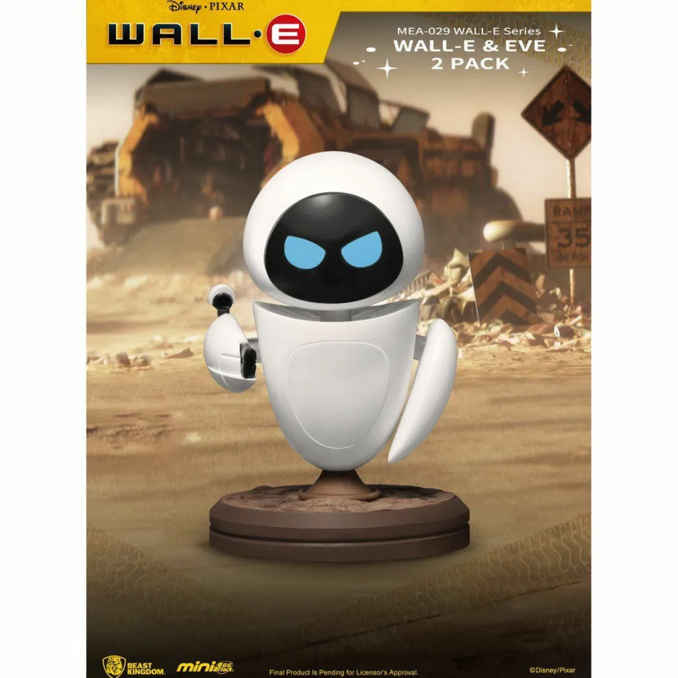 Wall-E - Wall-E & Eve Mini Egg Attack MEA-029 3” Mini Figure 2-Pack