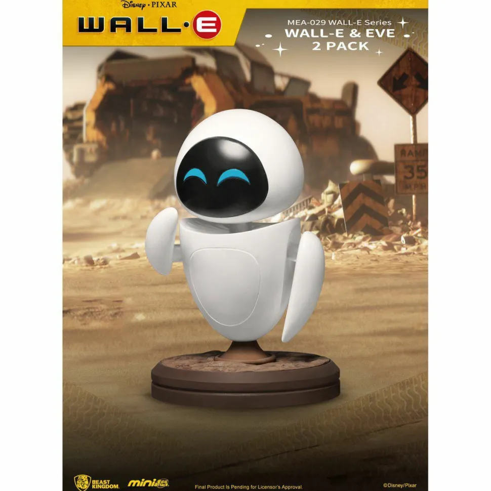 Wall-E - Wall-E & Eve Mini Egg Attack MEA-029 3” Mini Figure 2-Pack