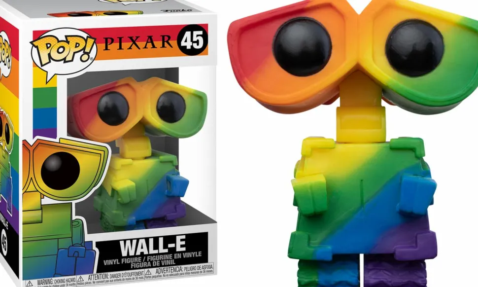 Wall-E - Wall-E Rainbow Pride 2021 Pop! Vinyl Figure