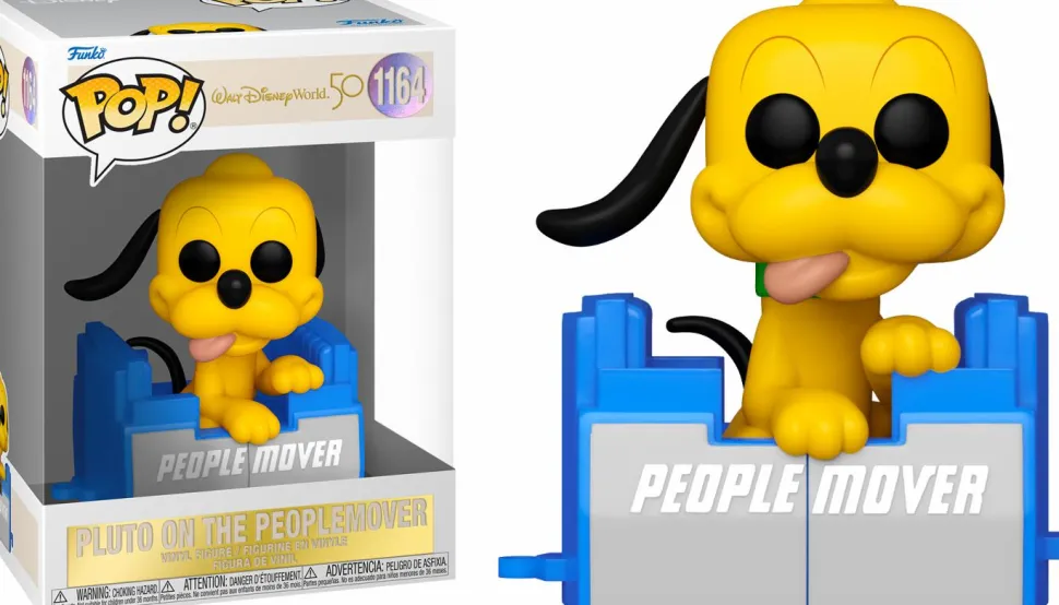 Walt Disney World - PeopleMover 50th Anniversary Pop! Vinyl Bundle (Set of 3)