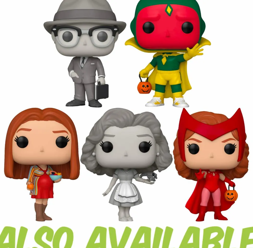WandaVision - Halloween Vision Pop! Vinyl Figure
