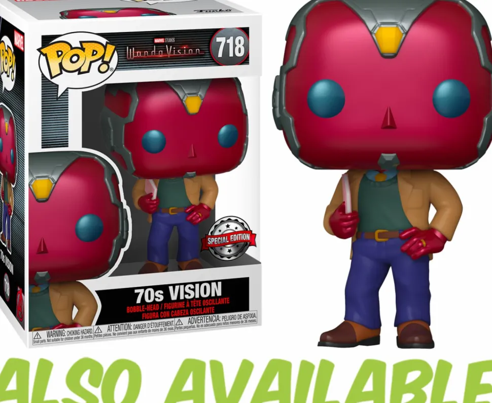 WandaVision - Halloween Vision Pop! Vinyl Figure