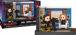 WandaVision - 2000s Wanda & Agatha in Living Room Diorama Mini Moments Vinyl Figure