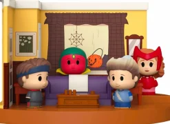 WandaVision - 2000s Wanda & Vision with Billy & Tommy Diorama Mini Moments Vinyl Figure