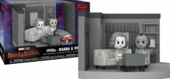 WandaVision - 1950s Wanda & Vision in Living Room Diorama Mini Moments Vinyl Figure