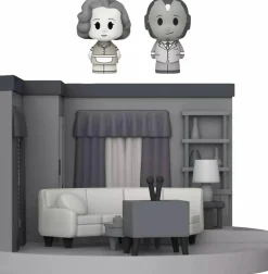 WandaVision - 1950s Wanda & Vision in Living Room Diorama Mini Moments Vinyl Figure