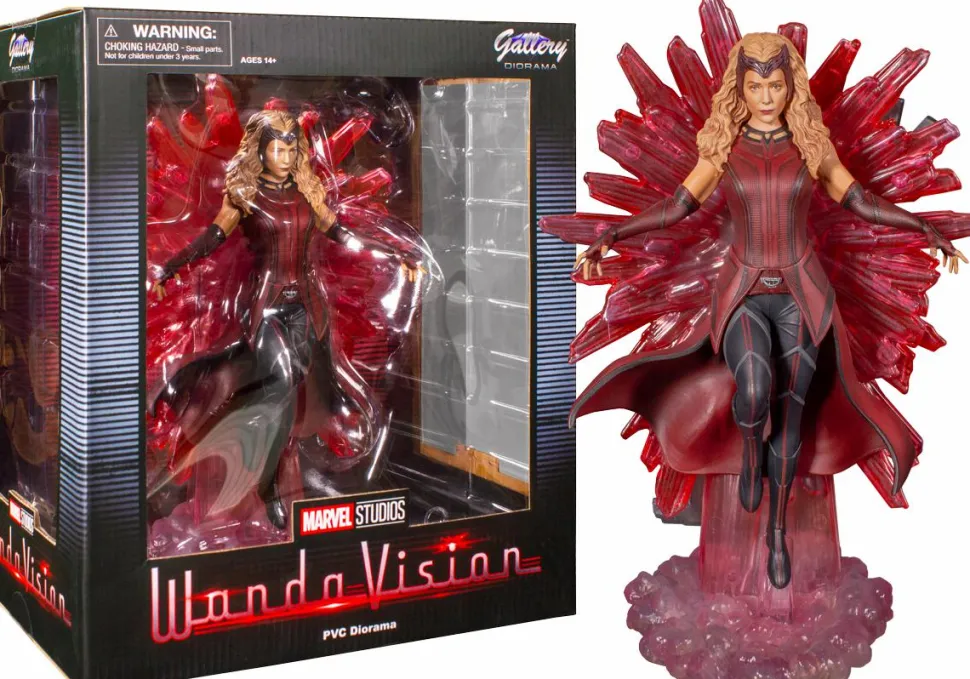 WandaVision - Scarlet Witch Marvel Gallery 10” PVC Diorama Statue