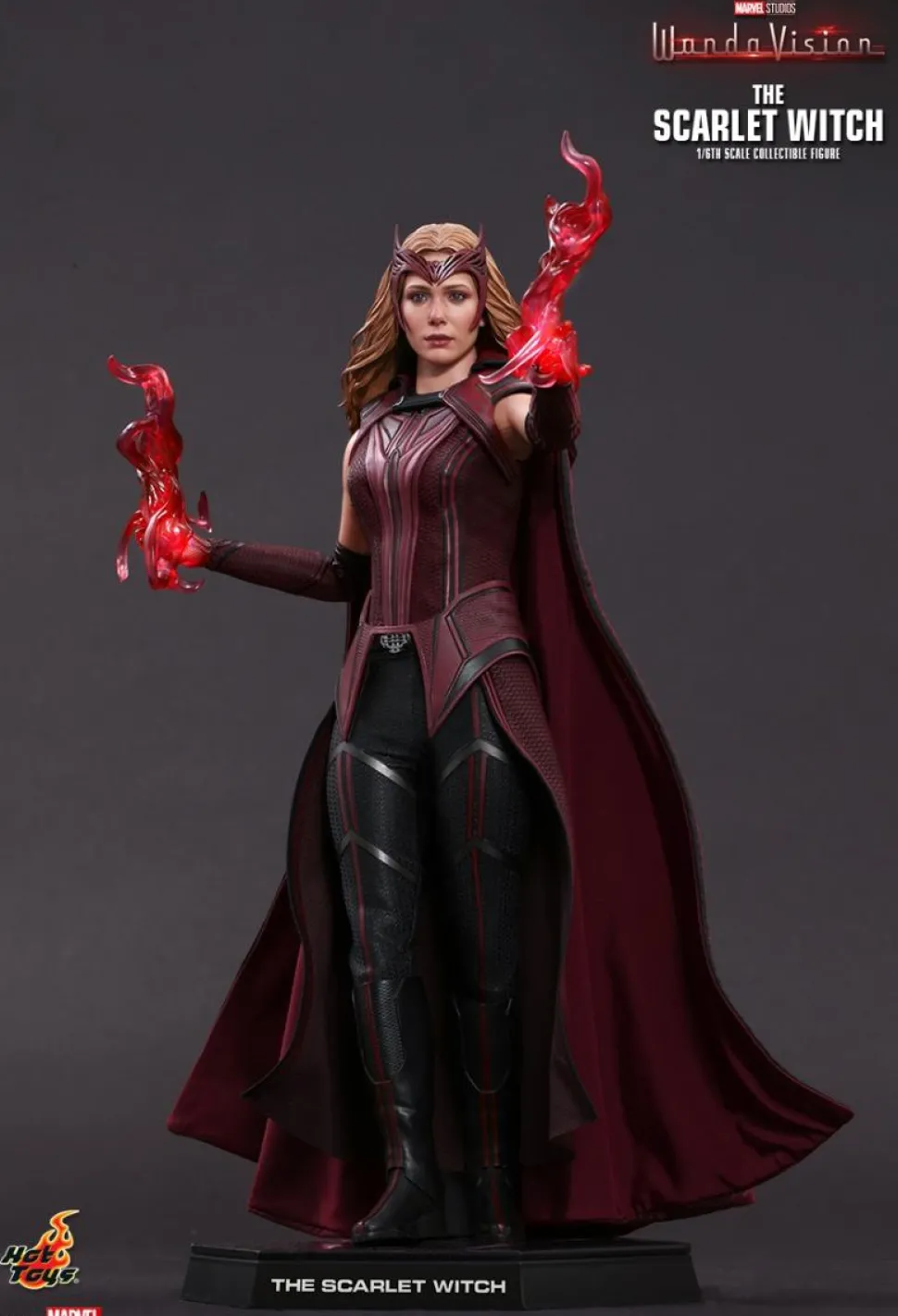 WandaVision - Vision, The Vision & The Scarlet Witch 1/6th Scale Hot Toys Action Figure Bundle (Set of 3)