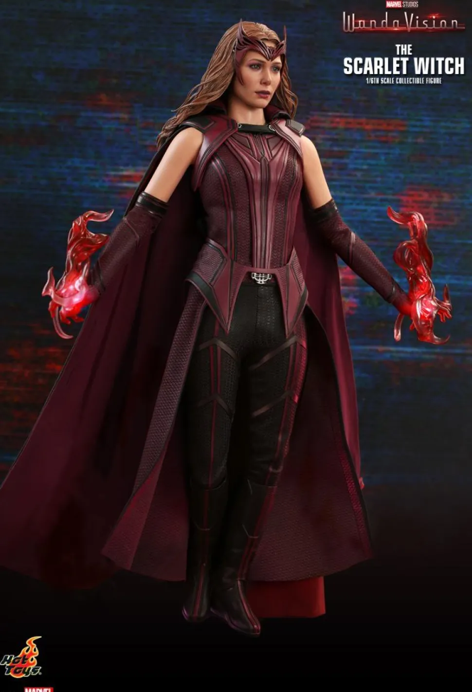 WandaVision - Vision, The Vision & The Scarlet Witch 1/6th Scale Hot Toys Action Figure Bundle (Set of 3)