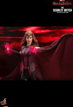 WandaVision - Vision, The Vision & The Scarlet Witch 1/6th Scale Hot Toys Action Figure Bundle (Set of 3)