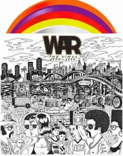 War - The Vinyl 1977-1994 (2024 Record Store Day Black Friday Exclusive White, Yellow, Red, Purple & Orange Coloured Vinyl)
