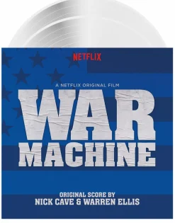 War Machine - A Netflix Original Film Score By Nick Cave & Warren Ellis 2xLP Vinyl Record (White Vinyl)