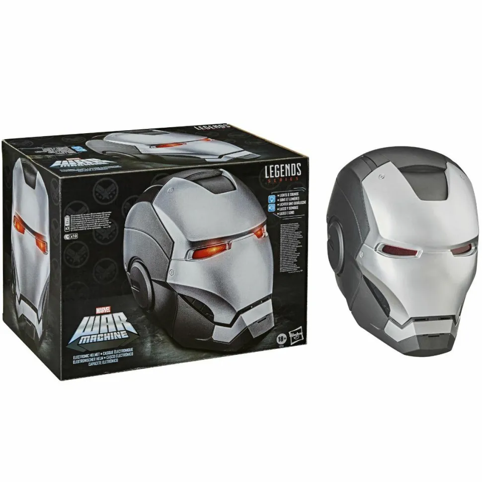 War Machine - War Machine Marvel Legends Electronic Helmet 1:1 Scale Life-Size Prop Replica
