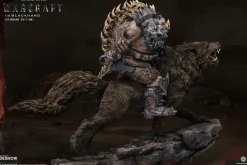 Warcraft - Blackhand Riding Wolf 10” Statue