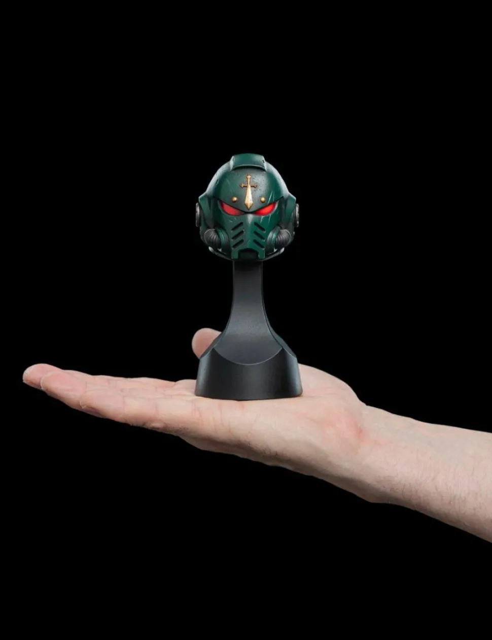 Warhammer 40,000 - Dark Angels Helm 5" Miniature Helmet Replica