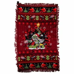 Warhammer 40,000 - Red Gobbo Knitted Throw Blanket