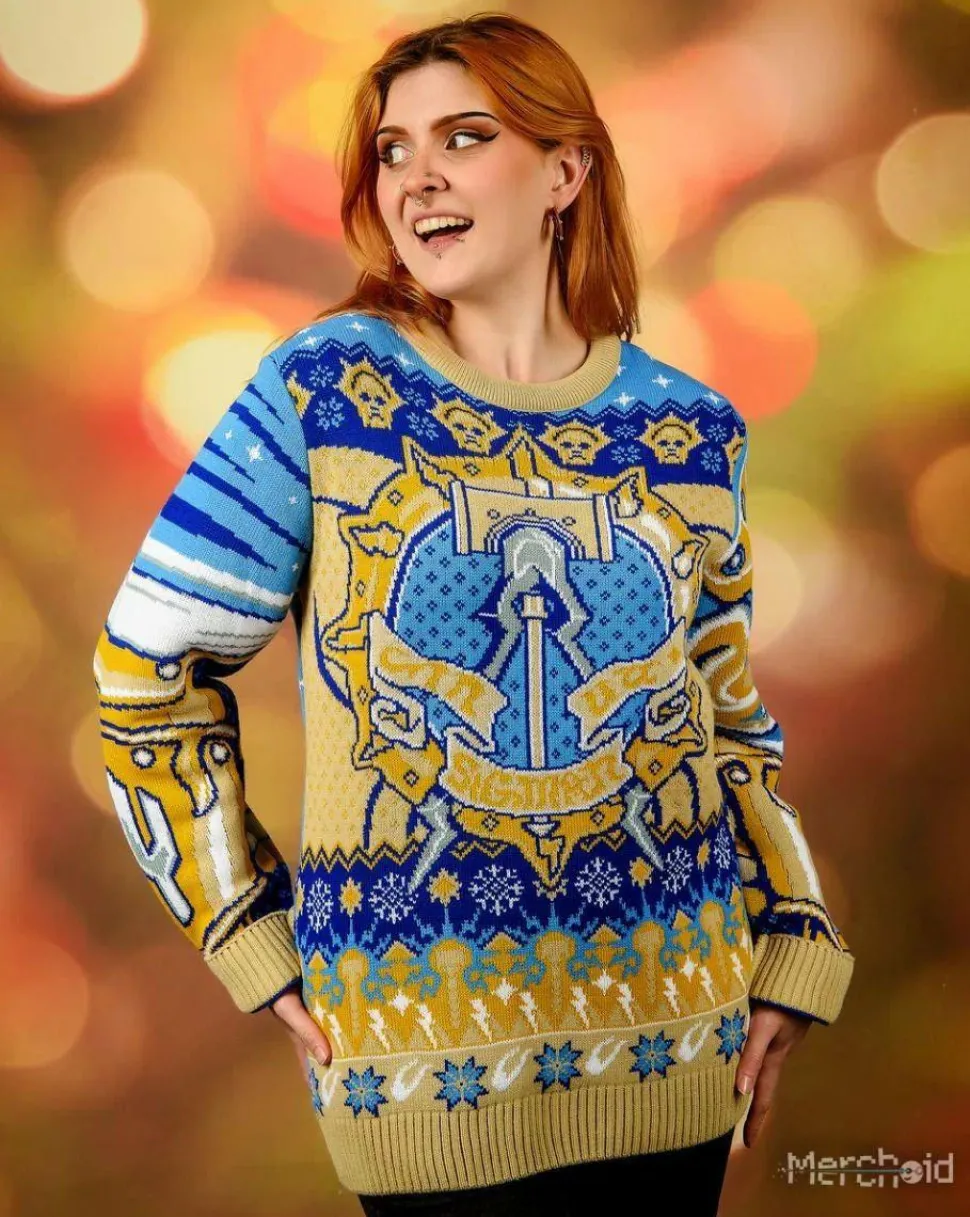 Warhammer - Age of Sigmar Stormcast Eternals Christmas Crew Knit Jumper