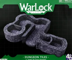 WarLock Tiles - Dungeon Tiles 1" Angles & Curves Expansion Pack