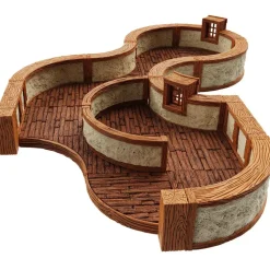 WarLock Tiles - Town & Village III Curves Expansion Pack