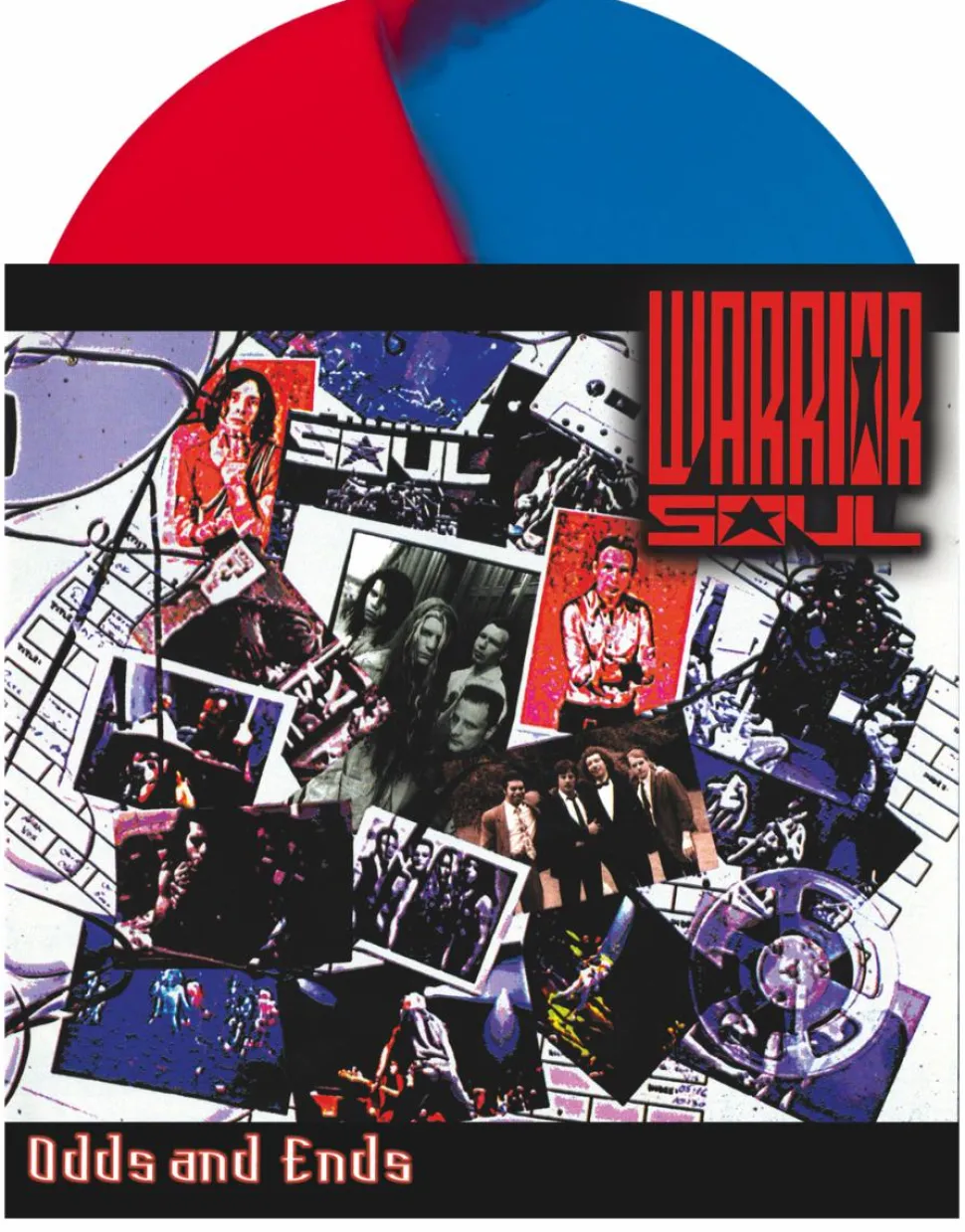 Warrior Soul - Odds and Ends LP Vinyl Record (2022 Record Store Day Exclusive Blue & Red Coloured Vinyl)