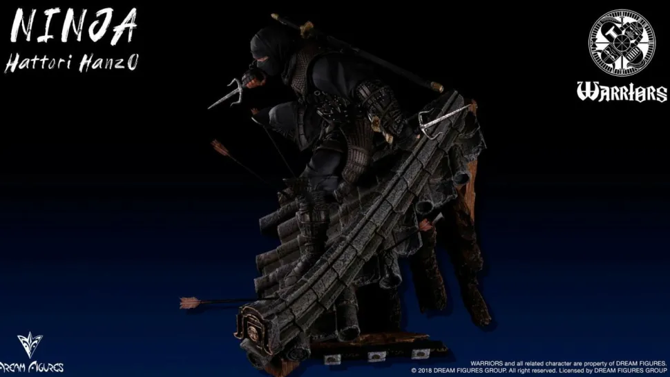 Warriors - Ninja Hattori Hanzo 1/4 Scale Statue