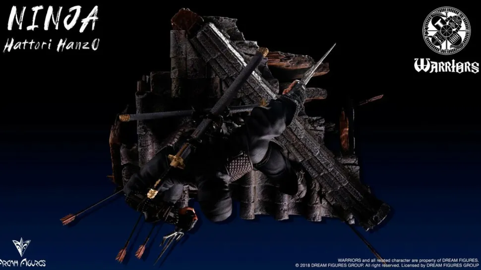 Warriors - Ninja Hattori Hanzo 1/4 Scale Statue